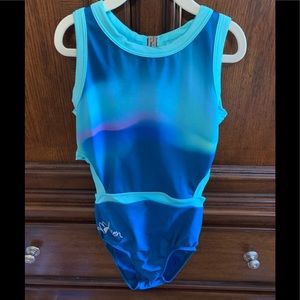Sylvia P gymnastics leotard